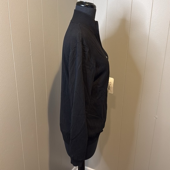 NWT Greg Norman Women’s Medium Ladies Zip Up Sweater Cowl Performance Golf - Picture 3 of 7